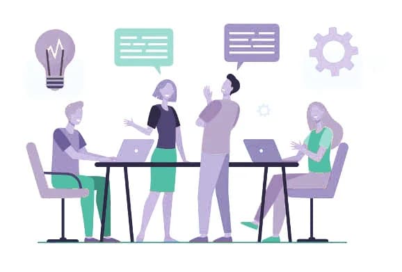 Equipo Qivli trabajando